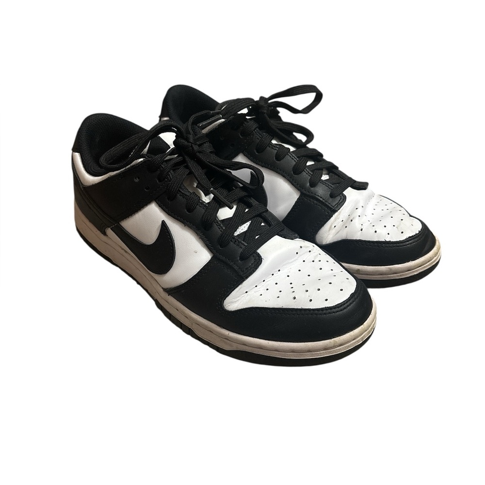 NIKE Dunk Low Retro Black Panda Sneakers women’s 8.5